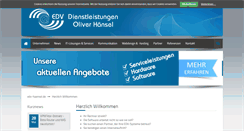Desktop Screenshot of edv-haensel.de